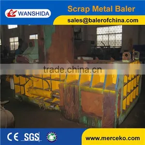 Push Out Scrap Metal Balers Compactor Machine thumbnail-1