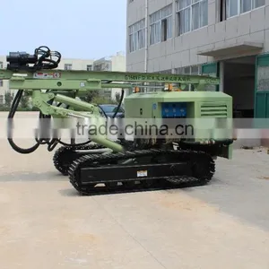 Reliable Mobile Crawler Blasting DTH Drilling Rig G150YF thumbnail-2