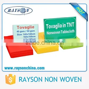 Ecological PP Woven Disposable Table Cover for Dining Use thumbnail-1
