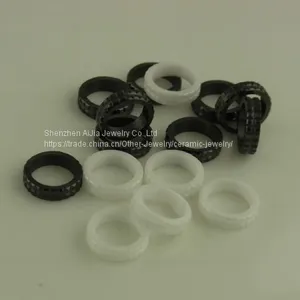 Round Fastener Ceramic Pendant Accessory Ceramic Ring thumbnail-2