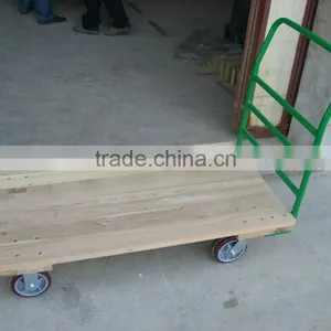 Panel Cart With Solid Deck Covering With Carpet and Uprights thumbnail-6