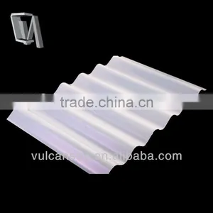 Translucent Polycarbonate Corrugated ROMA Sheet Ideal for Greenhouse (Pearly Green ROMA) thumbnail-4