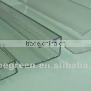 Polycarbonate U Shaped Profiles,Polycarbonate Side List thumbnail-1