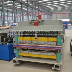 Double Layer Roof Panels Roll Forming Machine thumbnail-4