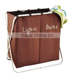 Top Quality Eco-Friendly 2 Part Oxford Laundry Basket With Legs thumbnail-1