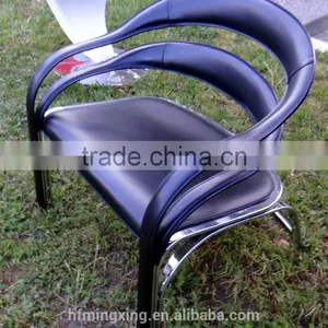 Black Leather Armchair thumbnail-6