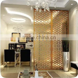 Customized Decorative Aluminium Screen Room Dividers Partition thumbnail-2