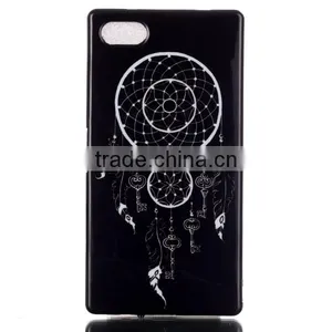 China Wholesale Soft TPU Cell Phone Case,IMD Soft Silicon Design Mobile Case For Sony Z5 Mini thumbnail-1