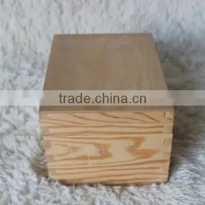 Pine Wooden Jewellery Box Accept Custom Densing Size Logo thumbnail-4