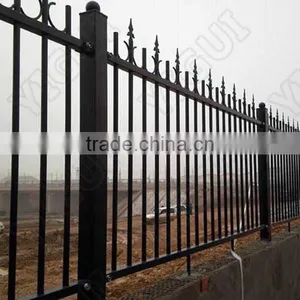 for Street Decorative Black Cheap Steel Fence, Factory Direct Production Fence thumbnail-4