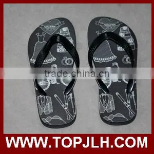 Custom Photo Printed Birthday Party White Flip Flops thumbnail-5