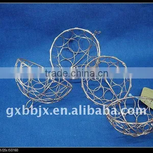 Cuprous Iron Decorative Crafting Ball Set of Two thumbnail-1