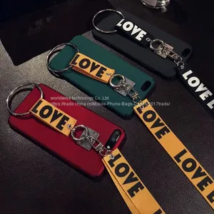 Plastic Hard Cell Phone Back Cover Shell Mobile Phone Cases for IPhone7/7Plus/6/6s/6plus/6splus Neck Lanyard Hang Rope thumbnail-3