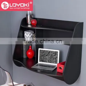 MDF Wood Wall Amount Desk Multiple Functions Home Furniture Wooden Desk Floating Computer Desk Wall Mounted Table thumbnail-2