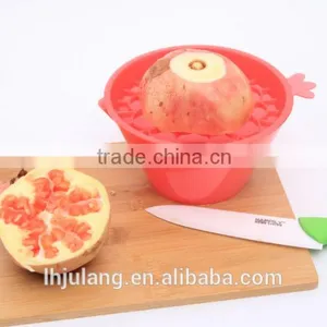 Plastic Silica Gel Cap Creative Pomegranate Peeler,Arils Removal Tool for Kitchen thumbnail-4