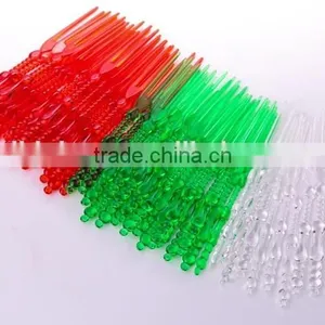 Food Grade Plastic 50pcs Cake Fruit Forks Set Party Tool thumbnail-1