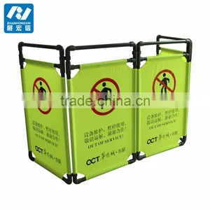 Safety Barriers for Work With Escalators With Logo on thumbnail-1
