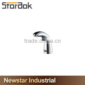 European Style Polish Chrome Waterfall Bathroom Sensor Faucet thumbnail-1