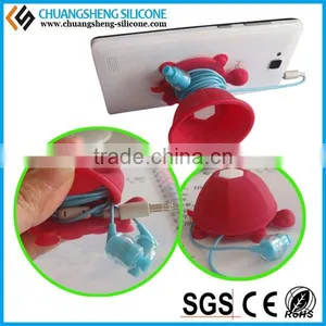 2015 Hot Selling Popular Automatic Silicone Headphones Cable Winder for Data Wires thumbnail-4