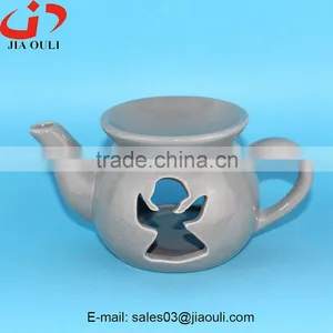 Modern Family Life Fragrance Ceramic Teapot Shape Oil Burner, Aroma Diffuser thumbnail-2