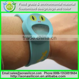 Baby Face Silicone Anti Mosquito Bracelet With Anti Mosquito Oil thumbnail-1