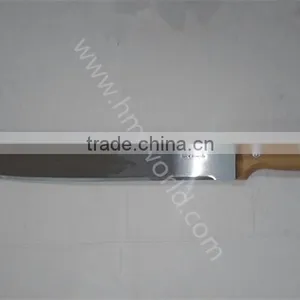 80KHz Serrated Plastic Handle Machete With Canvas Sheath Heat Transfer thumbnail-6