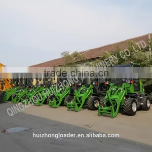 Hot Sale HUIZHONG JN908 Mini Wheel Loader Zl08 Radlader With Tubeless Tire thumbnail-4