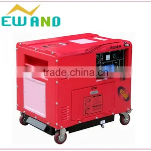 kw 6500 Generator Soundproof Engine Machine 186f Super Silent Generator Prices thumbnail-1