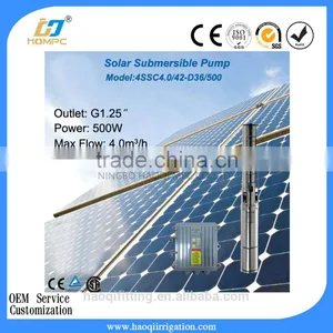 DC36V 4 Inch Centrifugal Submersible Pump Solar Powered Water Pump thumbnail-1