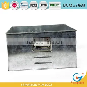 Homeware Galvanized Vintage High Quality Metal Coal Bucket thumbnail-2