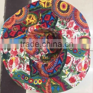 Women Large 18cm Brim Summer Beach Sun Hat thumbnail-5