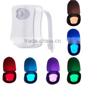 Toilet LED Motion Activated Sensor Night Light thumbnail-1
