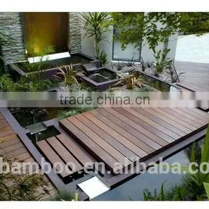 Natural Durable Carbonzied Waterproof Anti-slip Outdoor Decking Tiles thumbnail-3