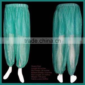Belly Dance Harem Pant Made of Lurex Chiffon thumbnail-5