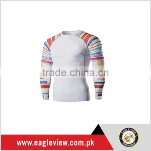 White & Multipule Color Rash Guard thumbnail-1