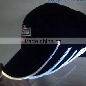 LED Light Brim Baseball Caps and Hats With Custom Embroidery LED Cap thumbnail-1