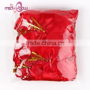 Wedding Decoration Pre-tied Satin Ribbon Bow With Twist Tie thumbnail-3