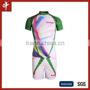 Manufacture Western Heat Transfer Sublimation Football Jerseys,rugby Training Sets thumbnail-1