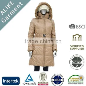 Ladies Quilted Fashion Warm Coat thumbnail-1