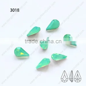 COLORS Small Crystal Teardrop Shaped Glass Beads for Clothing/jewelry/shoes/bags Decoration thumbnail-5