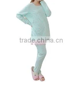 Loving Heart Maternity Nursing Long Sleeve Pajamas Loungewear Dress thumbnail-1