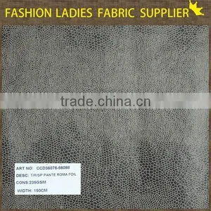 New Fashion Foil Pante Roma for Trousers Wholesale Many Stocks Pante Roma Fabric thumbnail-1