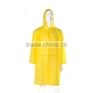 Adult 100% PVC Motorcycle Raincoat Fabric With Customer' S Logo thumbnail-3