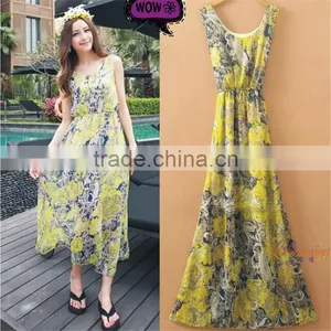 New Summer Ladies Casual Dress Woman Clothes Elegant Long Evening Party Women's Summer Dresses Wholesale thumbnail-2