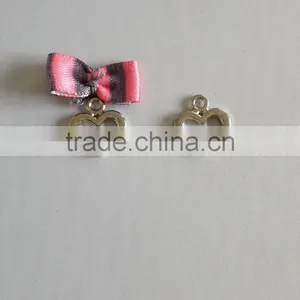 Beautiful Rhinestone Key Pendants Custom Underwear Charms for Girls Garment thumbnail-6