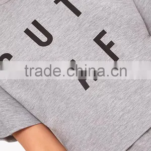 Cheap Price Custom Logo Print Ladies Pajamas Short Pyjama Summer Grey Loungwear Set thumbnail-6