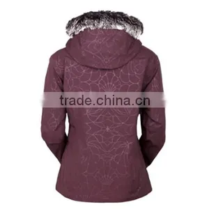 2015 New Design Customized Women Outdoor Clothing Ski Wear Professional Ski Wear thumbnail-3