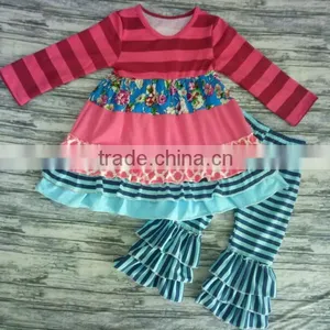 2017 Fall Custom Knitted Cotton Wholesale Children's Boutique Clothing thumbnail-1