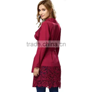 Fashion Women Woolen Trench Coats For Sale 2017 thumbnail-3