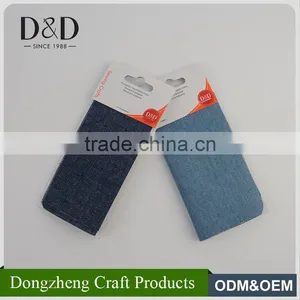China Manufacturer Good Quality Simple Plain Jean Iron on Patches for Garment thumbnail-1